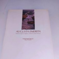 Libros de segunda mano: AUGUSTA EMÉRITA TERRITORIOS ESPACIOS IMÁGENES Y GENTES EN LUSITANIA ROMANA TRINIDAD NOGALES BASARRAT. Lote 287101053