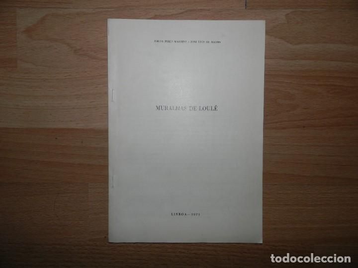 Libros de segunda mano: MARTINS, Iselda Pires Muralhas de Loul&eacute; [ separata ] - Foto 1