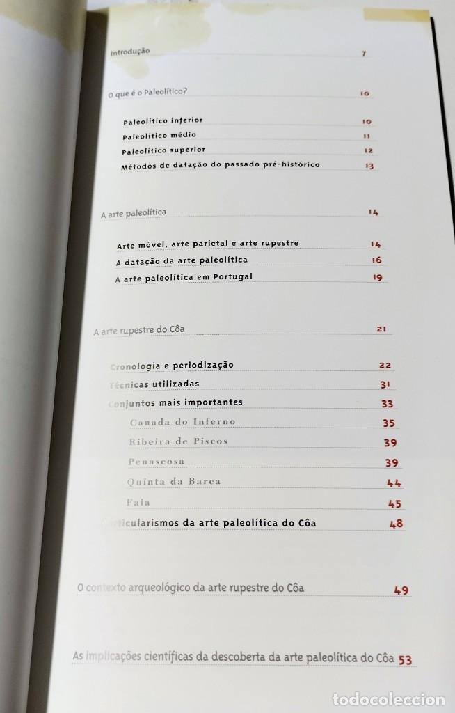 Libros de segunda mano: Vale do Coa. Arte rupestre e Pr&eacute;-historia, 1996 - Foto 4
