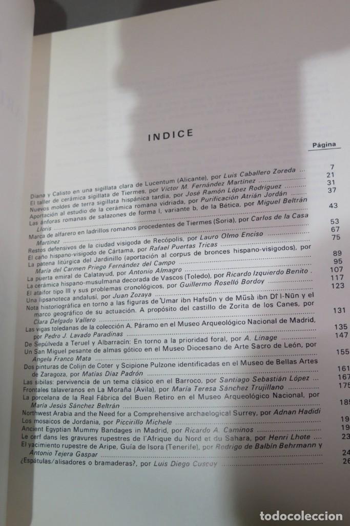 Libros de segunda mano: Homenaje al profesor Martin Almagro Basch. 4 tomos - Foto 2