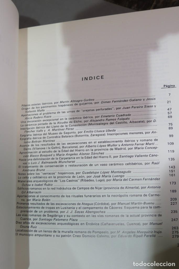 Libros de segunda mano: Homenaje al profesor Martin Almagro Basch. 4 tomos - Foto 4