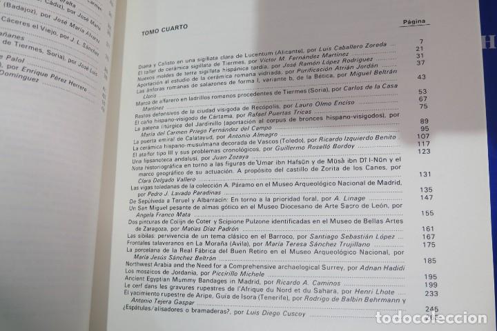 Libros de segunda mano: Homenaje al profesor Martin Almagro Basch. 4 tomos - Foto 10
