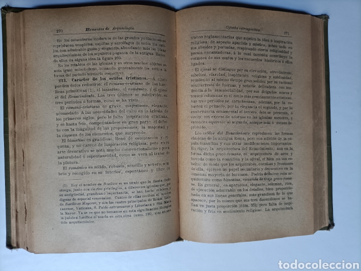 Libros de segunda mano: Elementos de arqueolog&iacute;a R.P. Francisco Naval .1903 - Foto 12