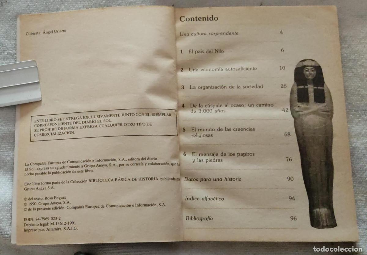 Libros de segunda mano: EL ANTIGUO EGIPTO. - Foto 3
