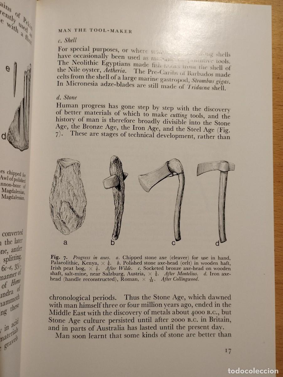 Libros de segunda mano: MAN THE TOOLMAKER (KENNETH P. OAKLEY) - Foto 11