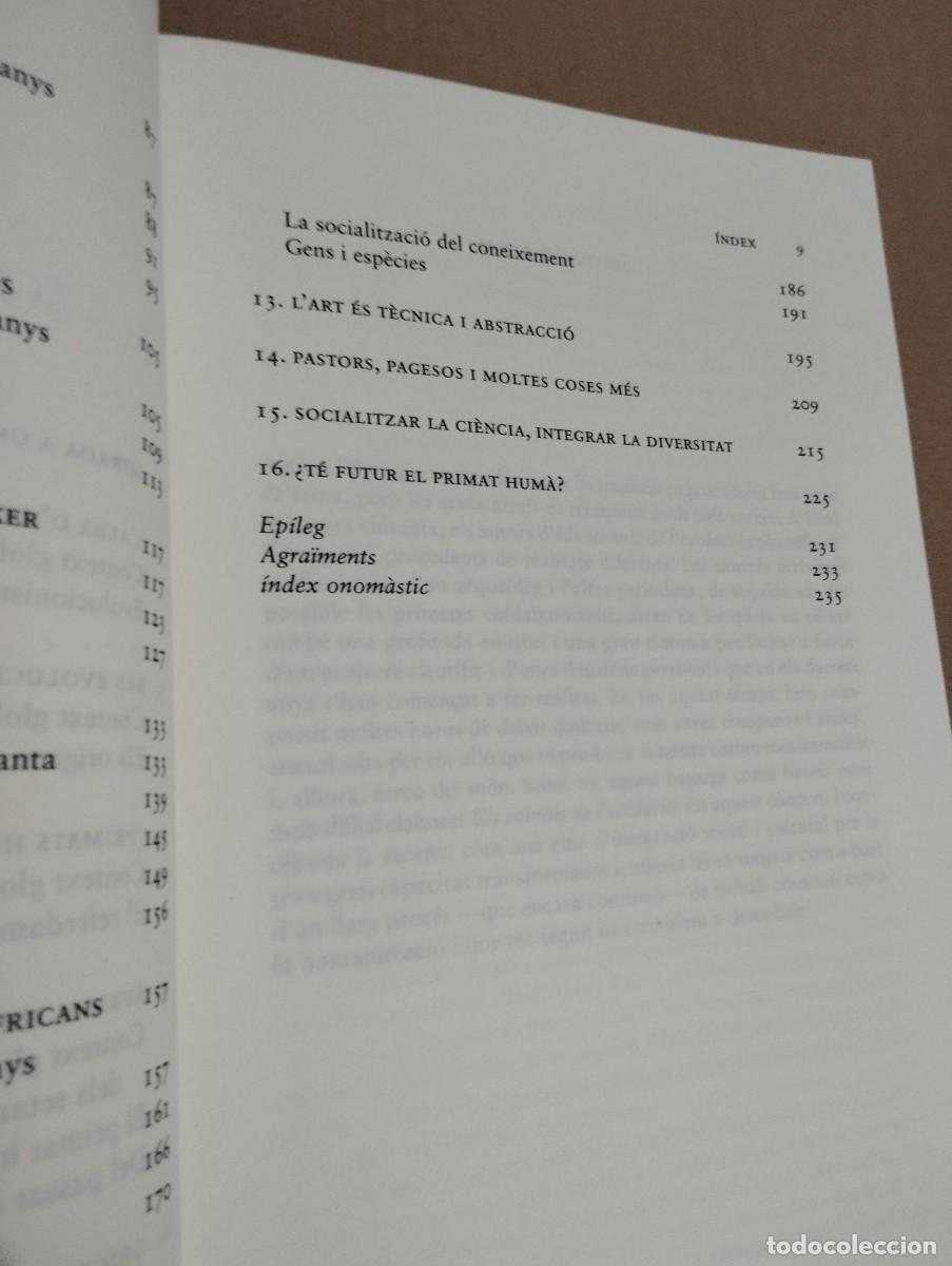 Libros de segunda mano: ELS SOMNIS DE LEVOLUCI&Oacute; (EUDALD CARBONELL) - Foto 5