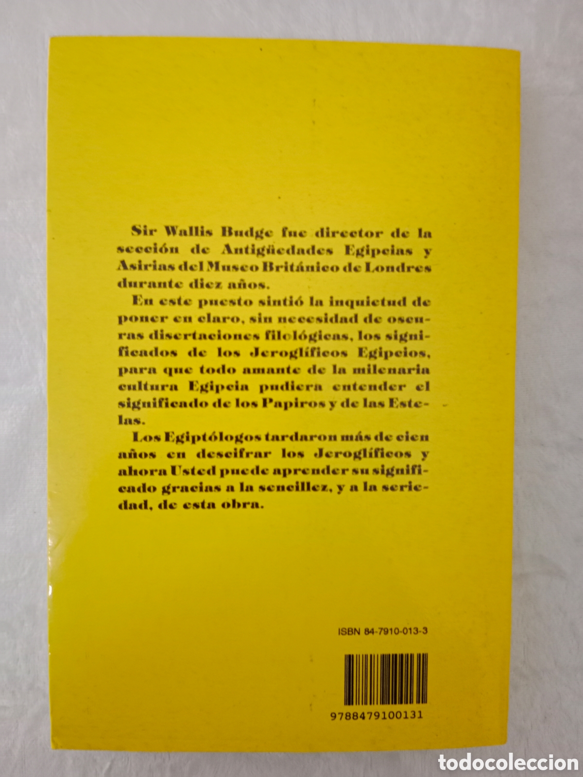 Libros de segunda mano: JEROGL&Iacute;FICOS EGIPCIOS , WALLIS BUDGE - Foto 4