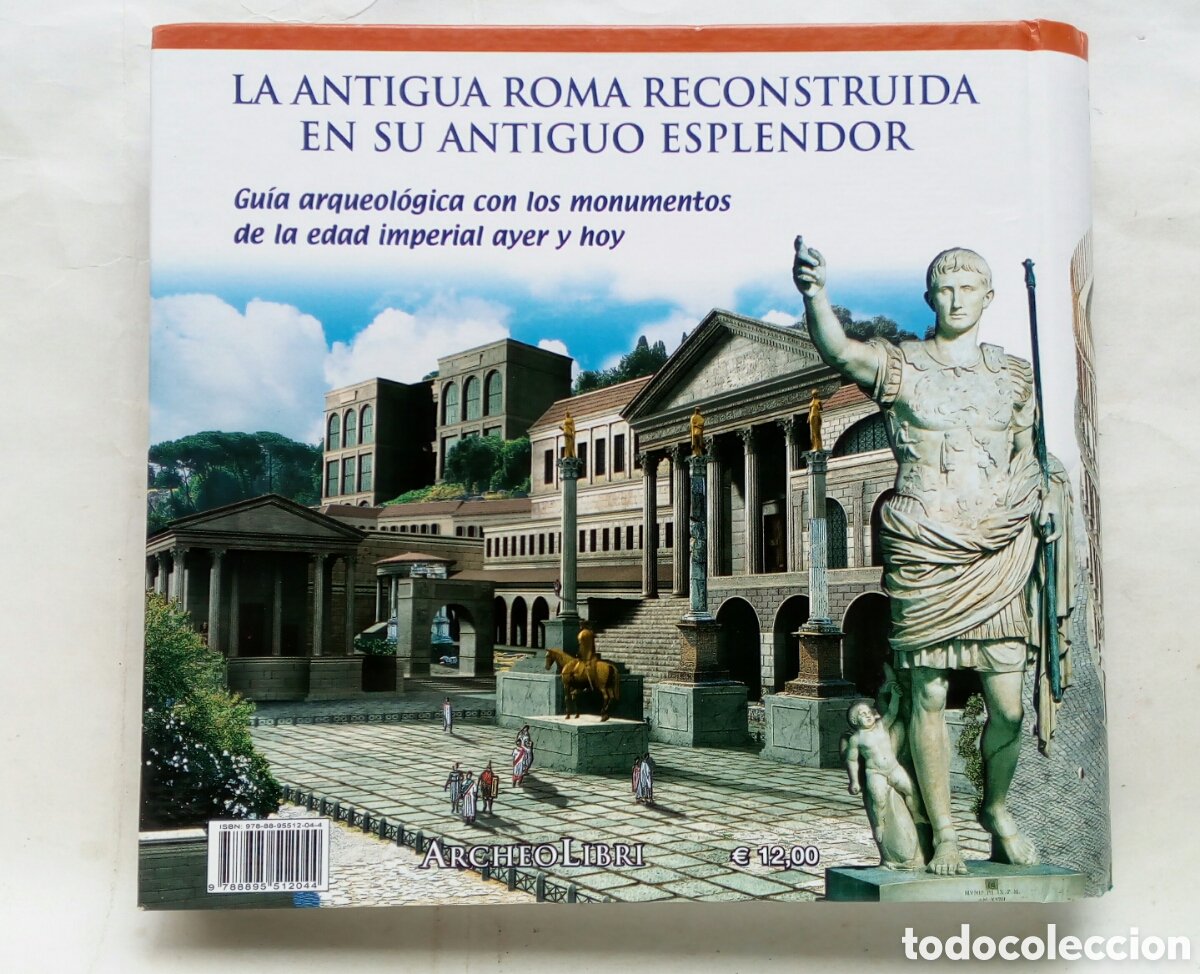Libros de segunda mano: Roma reconstruida. Libro con DVD. ArcheoLibri. - Foto 2