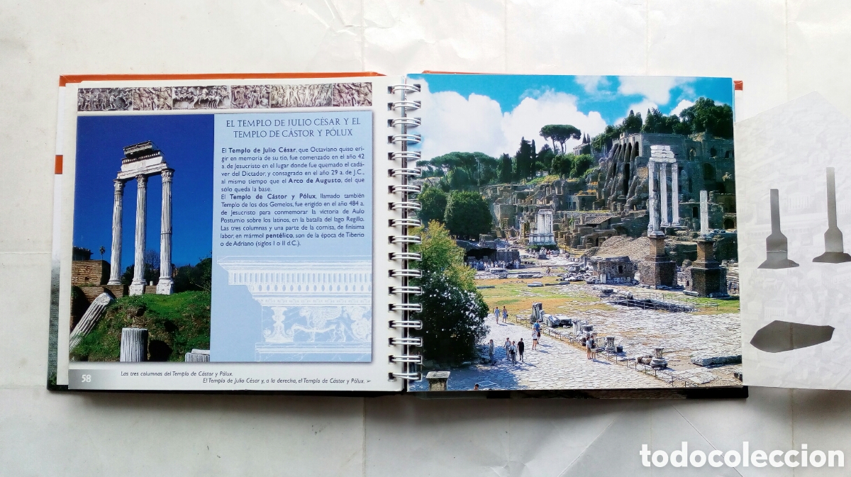 Libros de segunda mano: Roma reconstruida. Libro con DVD. ArcheoLibri. - Foto 3