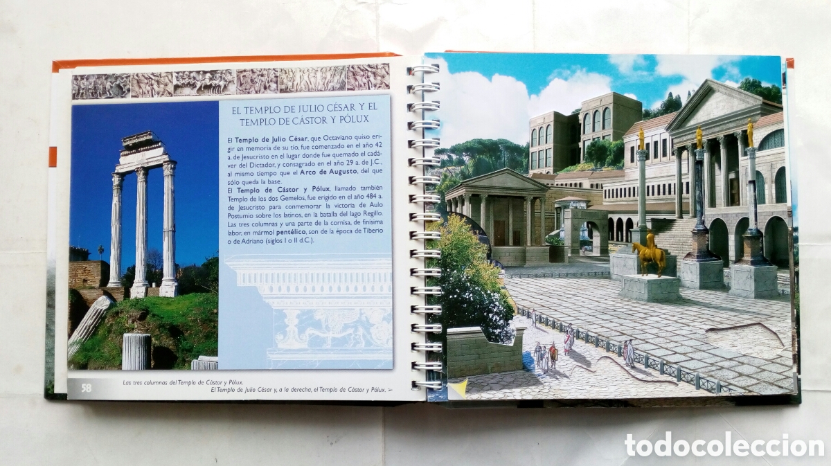 Libros de segunda mano: Roma reconstruida. Libro con DVD. ArcheoLibri. - Foto 4