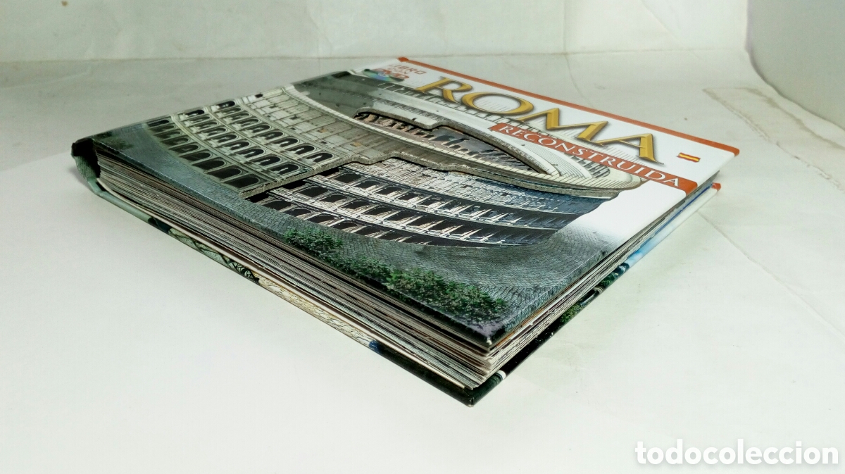 Libros de segunda mano: Roma reconstruida. Libro con DVD. ArcheoLibri. - Foto 7