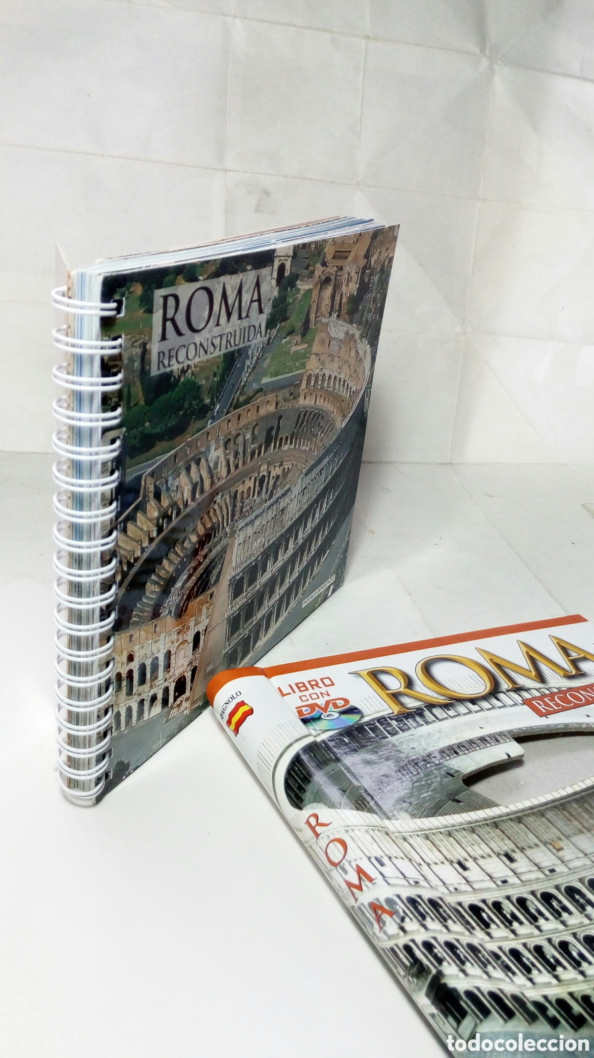 Libros de segunda mano: Roma reconstruida. Libro con DVD. ArcheoLibri. - Foto 8