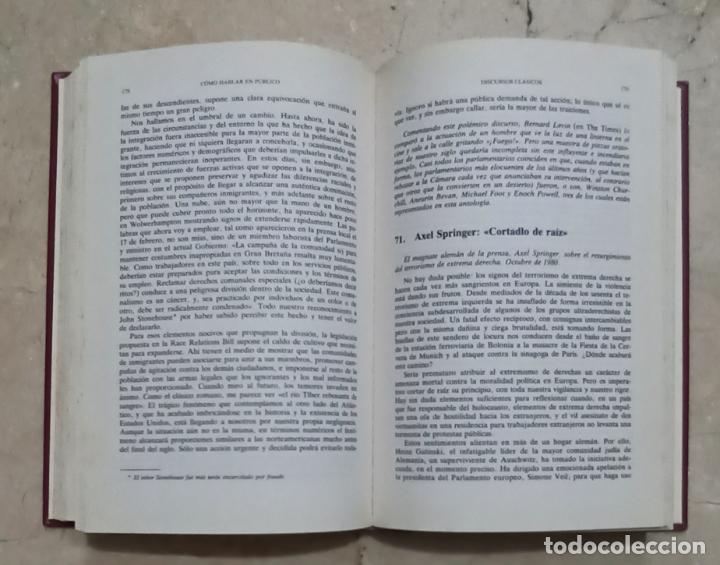 Libros de segunda mano: COMO HABLAR EN P&Uacute;BLICO - DEUSTO 1993 - Foto 2