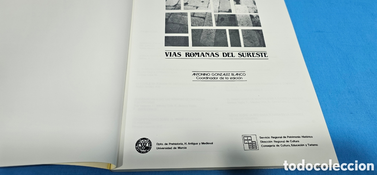 Libros de segunda mano: VIAS ROMANAS DEL SURESTE 1988 - Foto 6