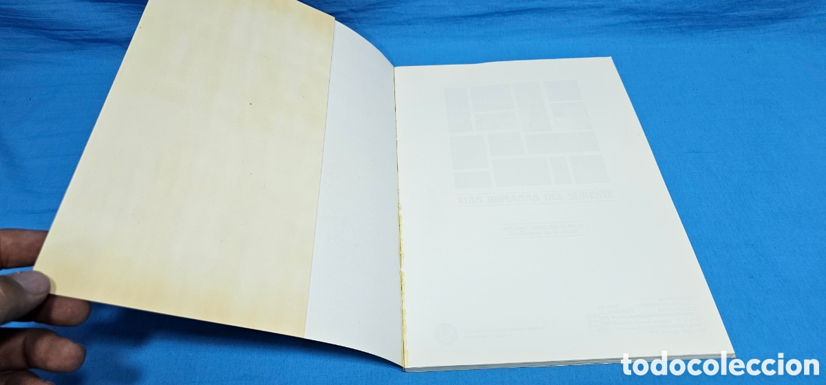 Libros de segunda mano: VIAS ROMANAS DEL SURESTE 1988 - Foto 2