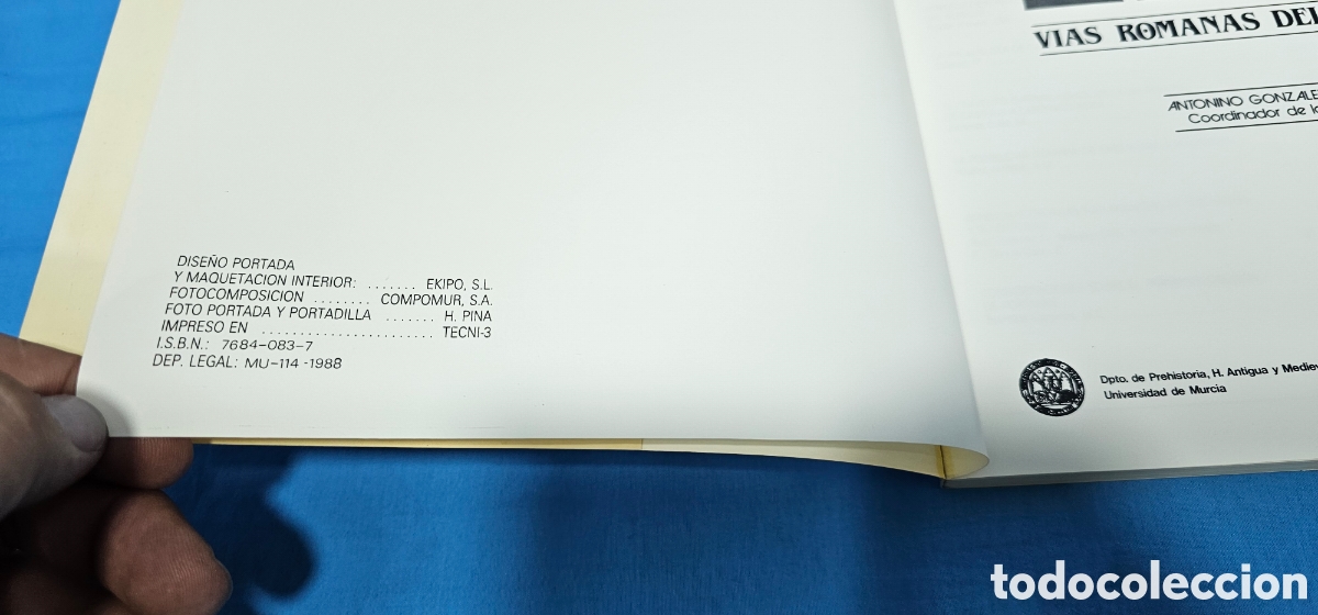 Libros de segunda mano: VIAS ROMANAS DEL SURESTE 1988 - Foto 3