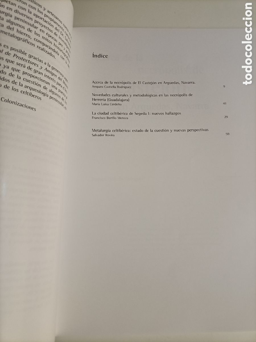 Libros de segunda mano: Novedades arqueol&oacute;gicas celtib&eacute;ricas - Foto 5