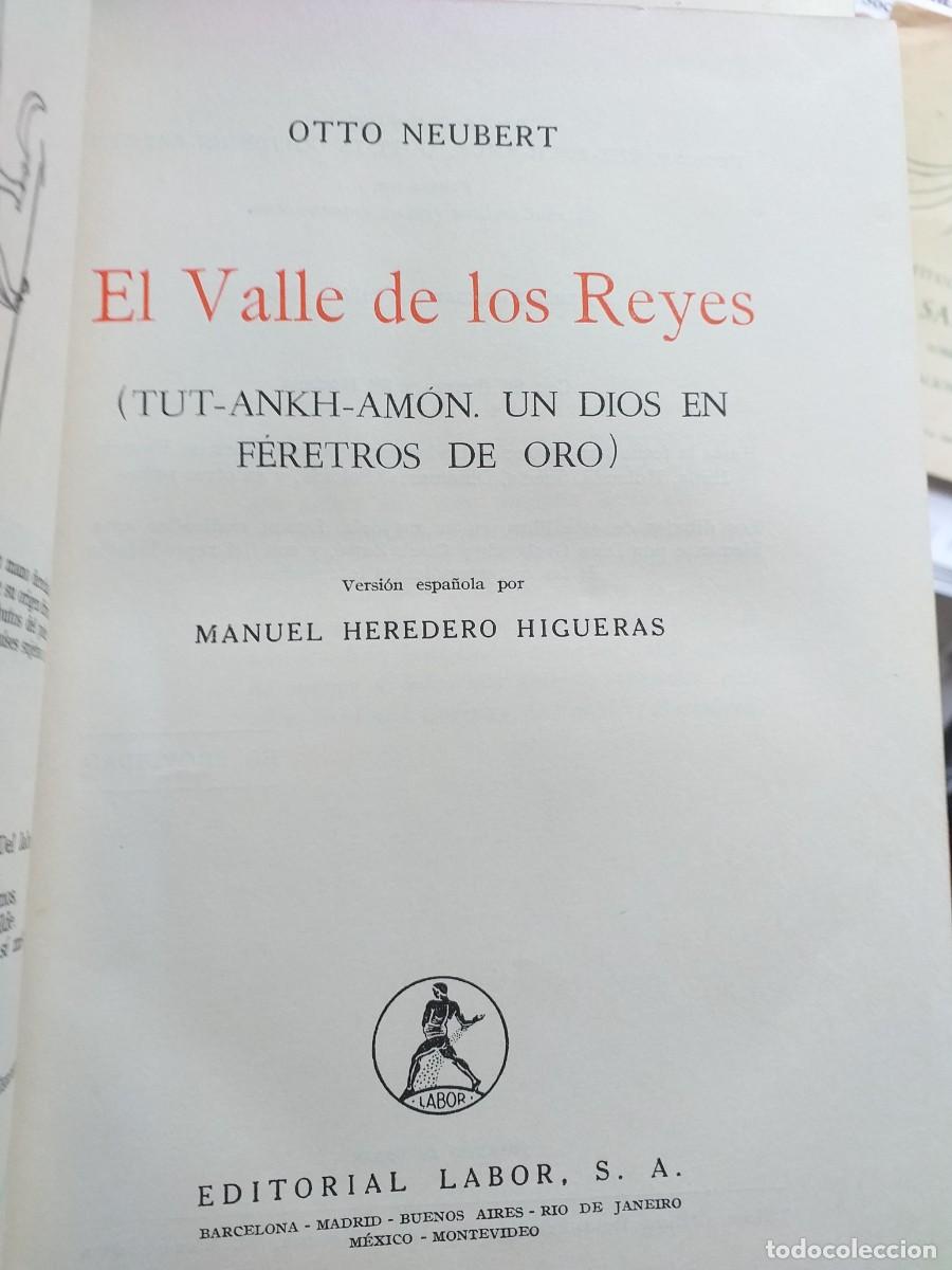 Libros de segunda mano: el valle de los reyes Otto Neubert - Foto 2