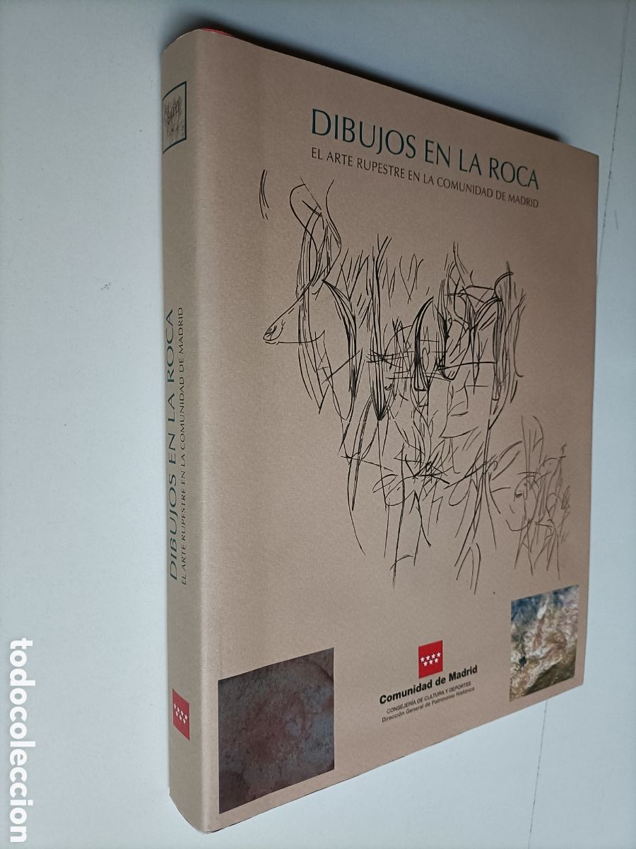Libros de segunda mano: Dibujos en la roca. El arte rupestre en la comunidad de Madrid