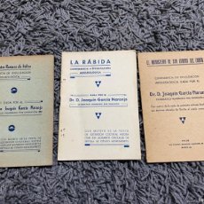 Libros de segunda mano: 3 CONFERENCIAS DE DIVULGACIÓN ARQUEOLÓGICA. - GARCÍA NARANJO, JOAQUÍN RABIDA + ITÁLICA + ISIDORO CAM