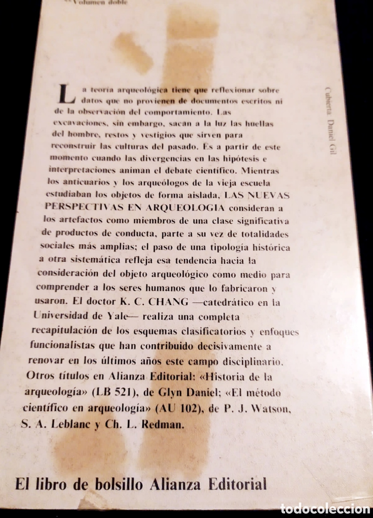 Libros de segunda mano: NUEVAS PERSPECTIVAS EN ARQUEOLOG&Iacute;A. C.K CHANG - Foto 3