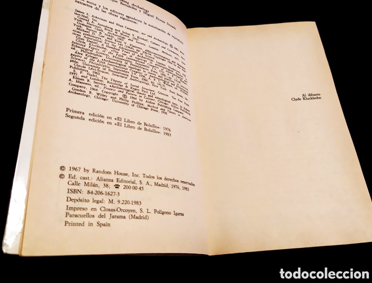 Libros de segunda mano: NUEVAS PERSPECTIVAS EN ARQUEOLOG&Iacute;A. C.K CHANG - Foto 2