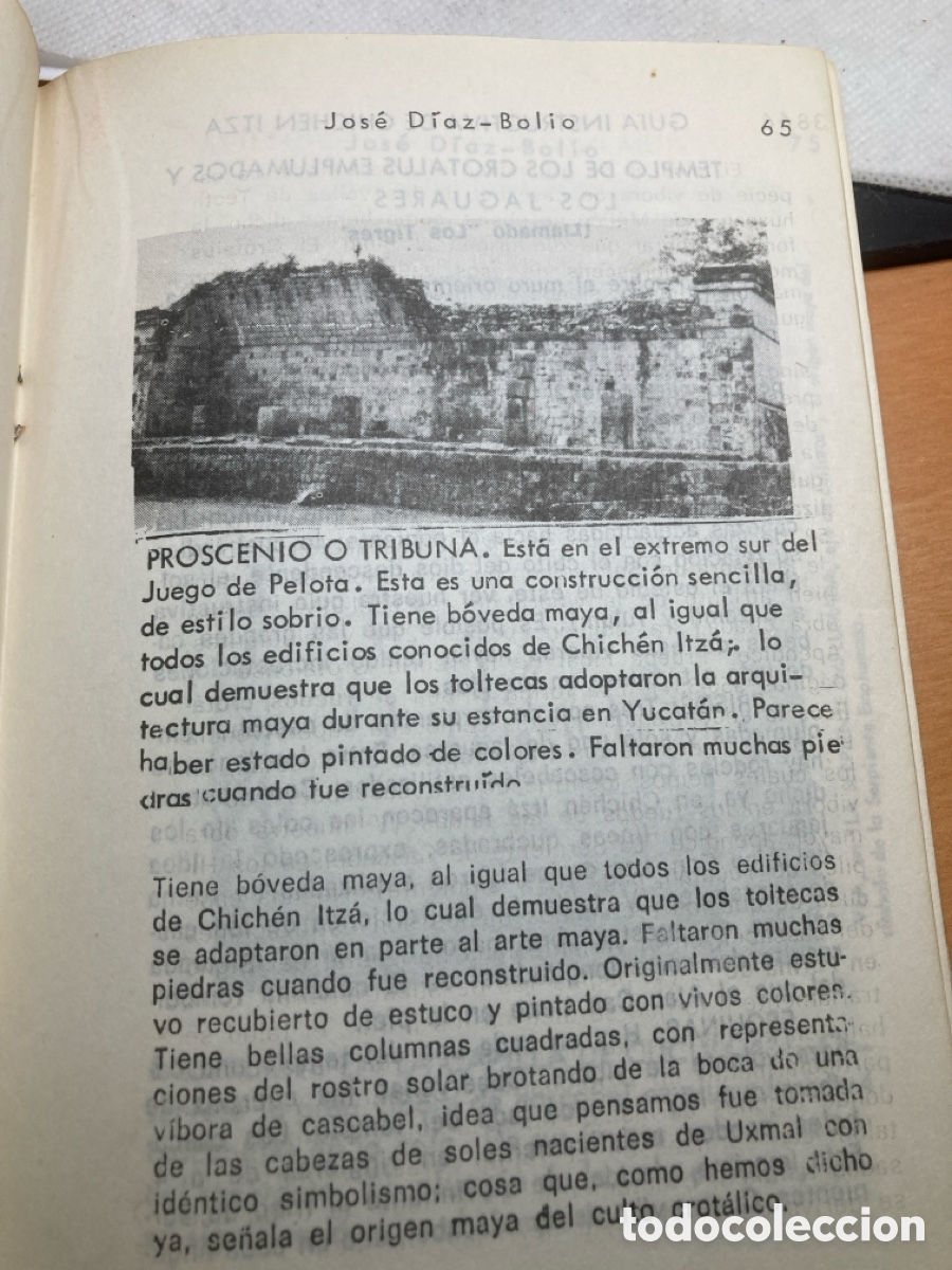 Libros de segunda mano: CHICHEN ITZ&Aacute; GUIA INSTRUCTIVA 1972 - Foto 5