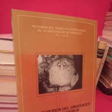 Libros de segunda mano: MEMORIAS DEL MUSEO PALEONTOLOGÍCO DE OA UNIVERSIDAD DE ZARAGOZA N°1 ( 1-2 ) • ENRIQUE VILLAS