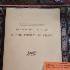 Libros de segunda mano: JULIÁN SAN VALERO PERSPECTIVA ACTUAL DE LA HISTORIA PRIMITIVA DE ESPAÑA