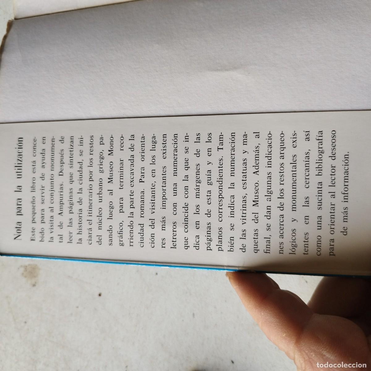 Libros de segunda mano: AMPURIAS / E.RIPOLL PERELLO / GRAVOL 55 - Foto 3