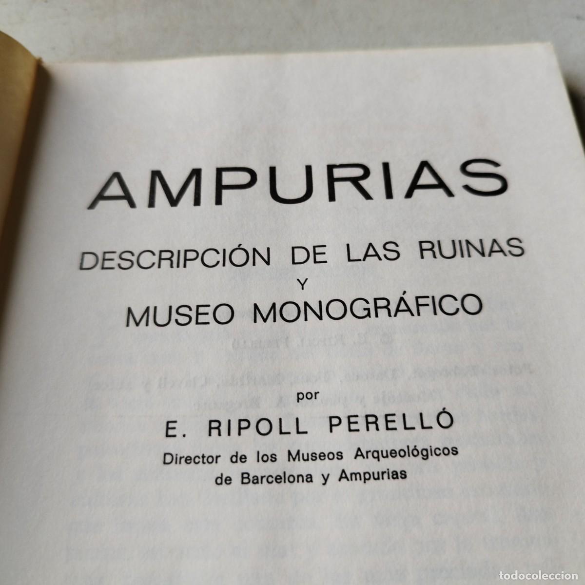 Libros de segunda mano: AMPURIAS / E.RIPOLL PERELLO / GRAVOL 55 - Foto 4