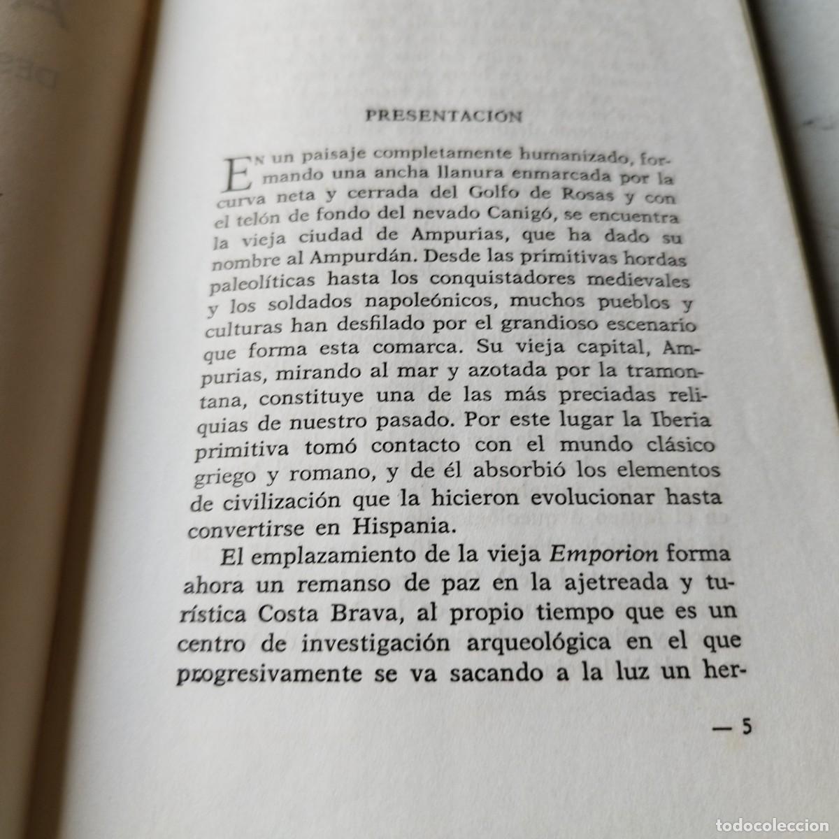 Libros de segunda mano: AMPURIAS / E.RIPOLL PERELLO / GRAVOL 55 - Foto 7