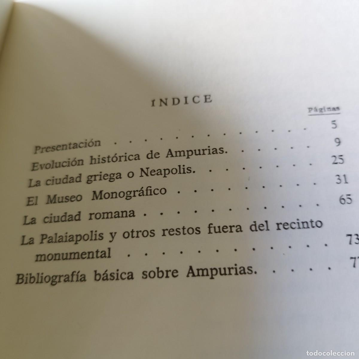 Libros de segunda mano: AMPURIAS / E.RIPOLL PERELLO / GRAVOL 55 - Foto 8