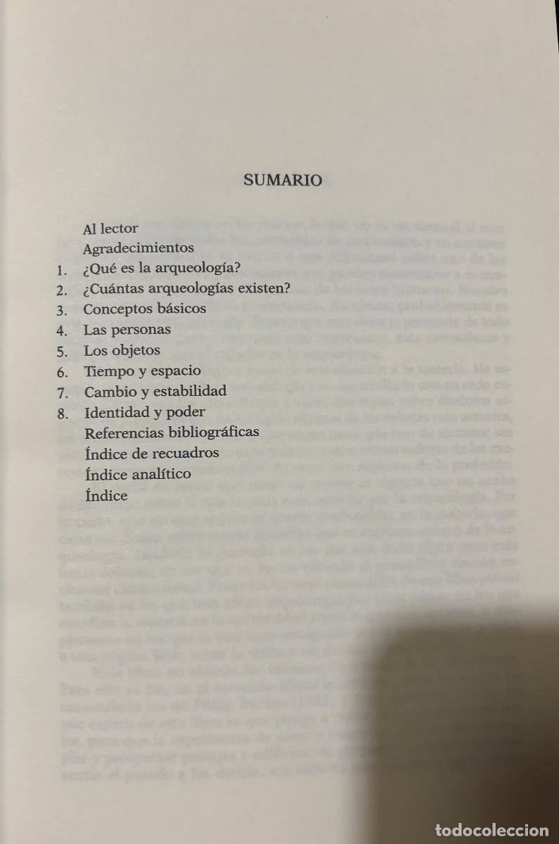 Libros de segunda mano: ARQUEOLOG&Iacute;A B&Aacute;SICA- CLIVE GAMBLE - Foto 4