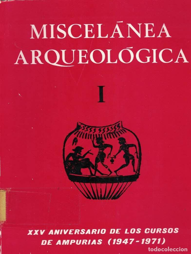 Libros de segunda mano: Miscel&aacute;nea arqueol&oacute;gica. Tomos I y II - Foto 1