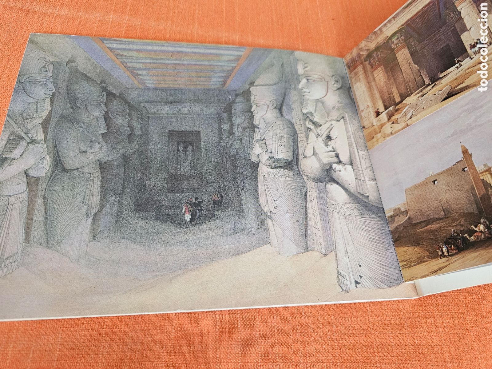 Libros de segunda mano: LOS TEMPLOS DE EGIPTO DIBUJOS DE DAVID ROBERTS 1839 - Foto 4