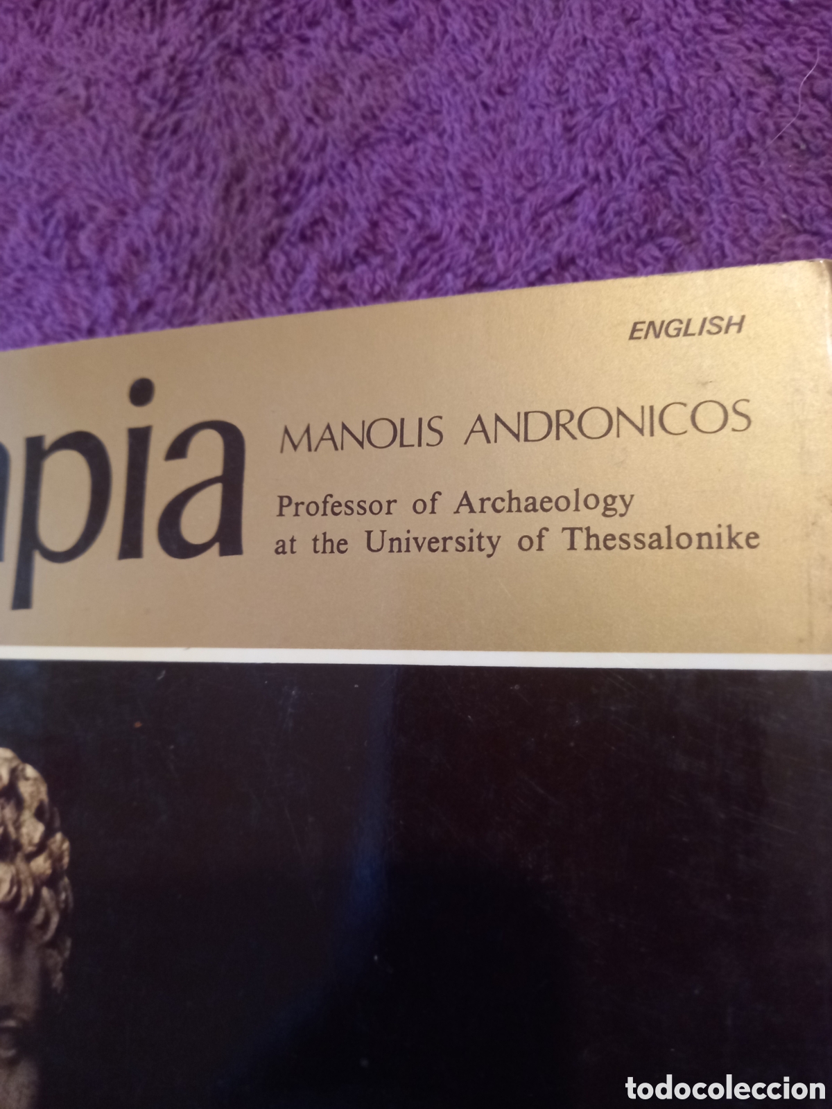Libros de segunda mano: Olympia. Manolis Andronicos. En ingl&eacute;s. - Foto 2