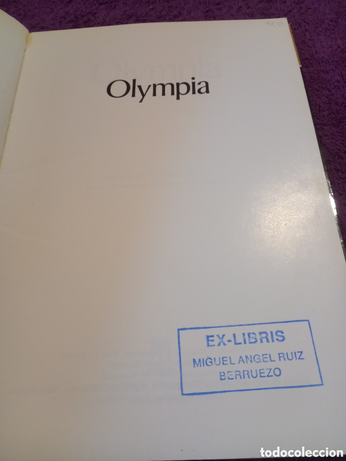 Libros de segunda mano: Olympia. Manolis Andronicos. En ingl&eacute;s. - Foto 5
