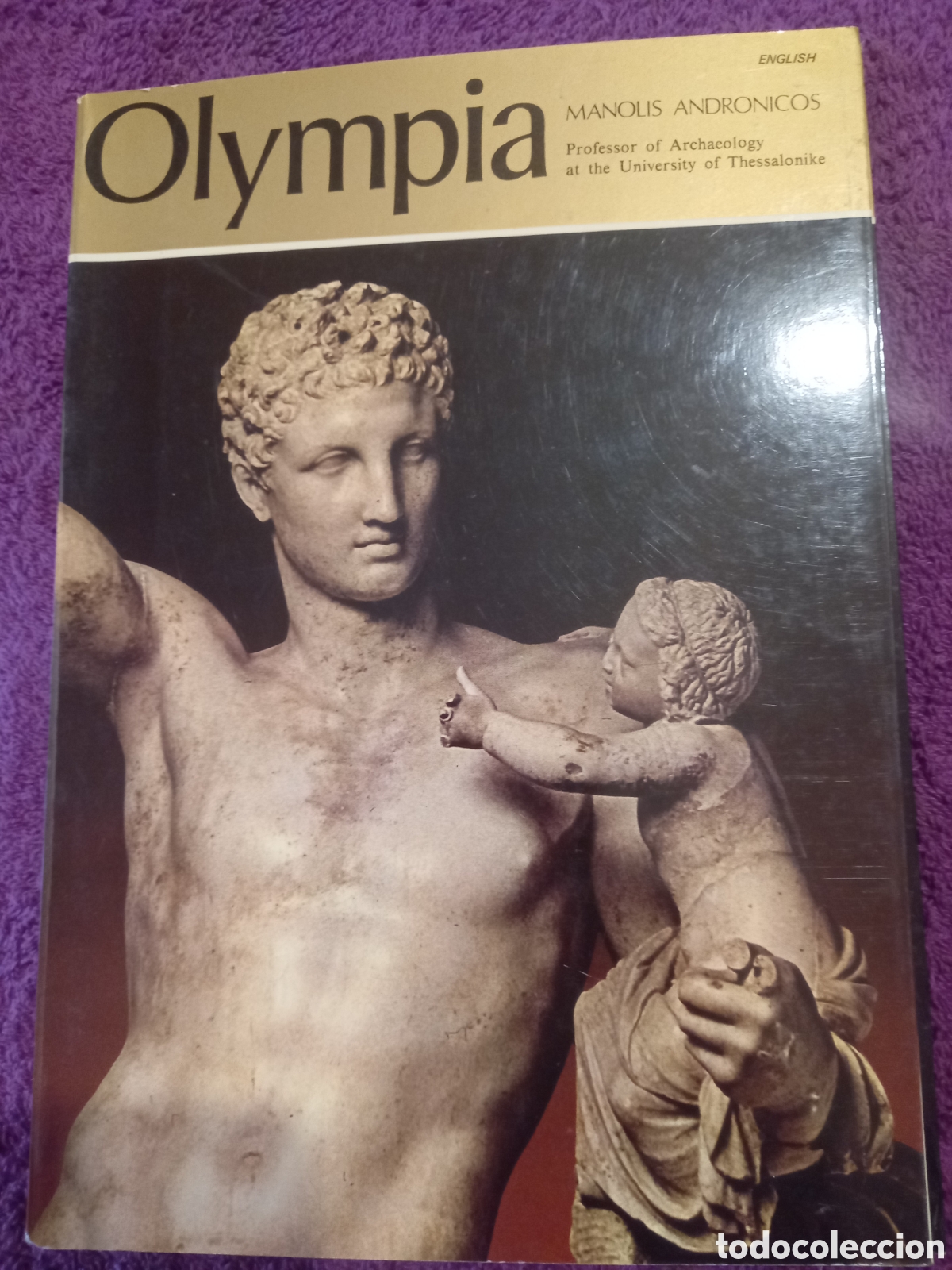 Libros de segunda mano: Olympia. Manolis Andronicos. En ingl&eacute;s. - Foto 1