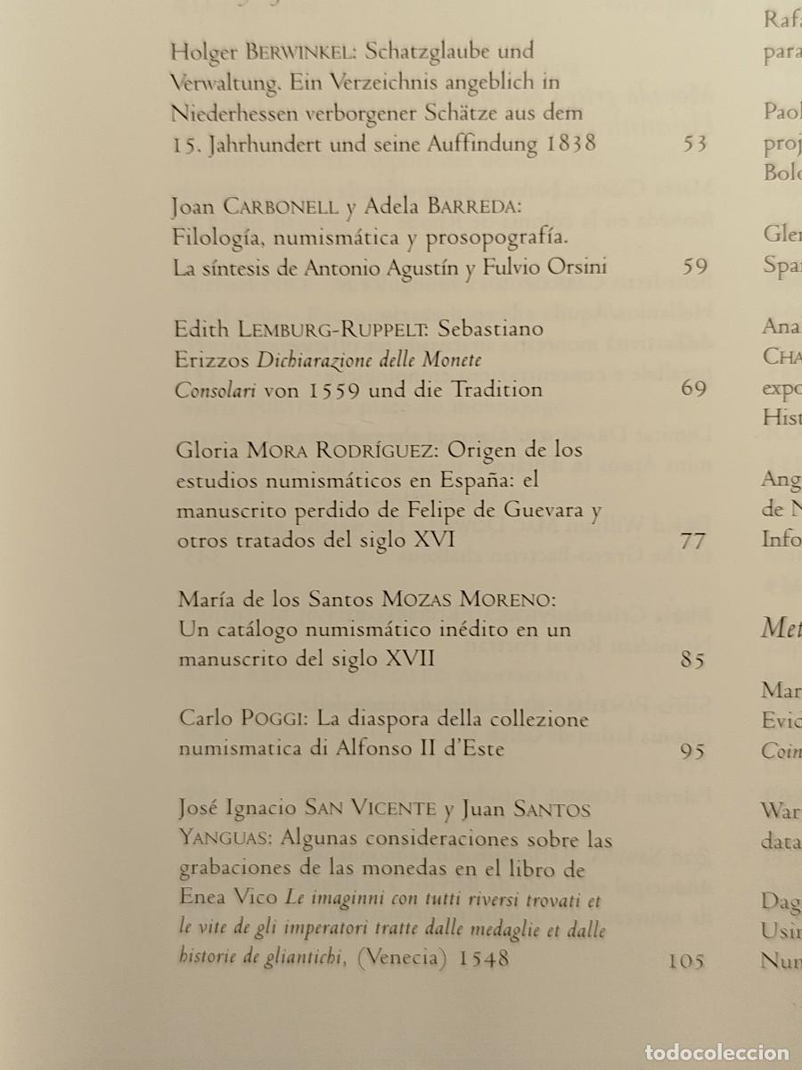 Libros de segunda mano: 2005. Numism&aacute;tica. Congreso Internacional. - Foto 6