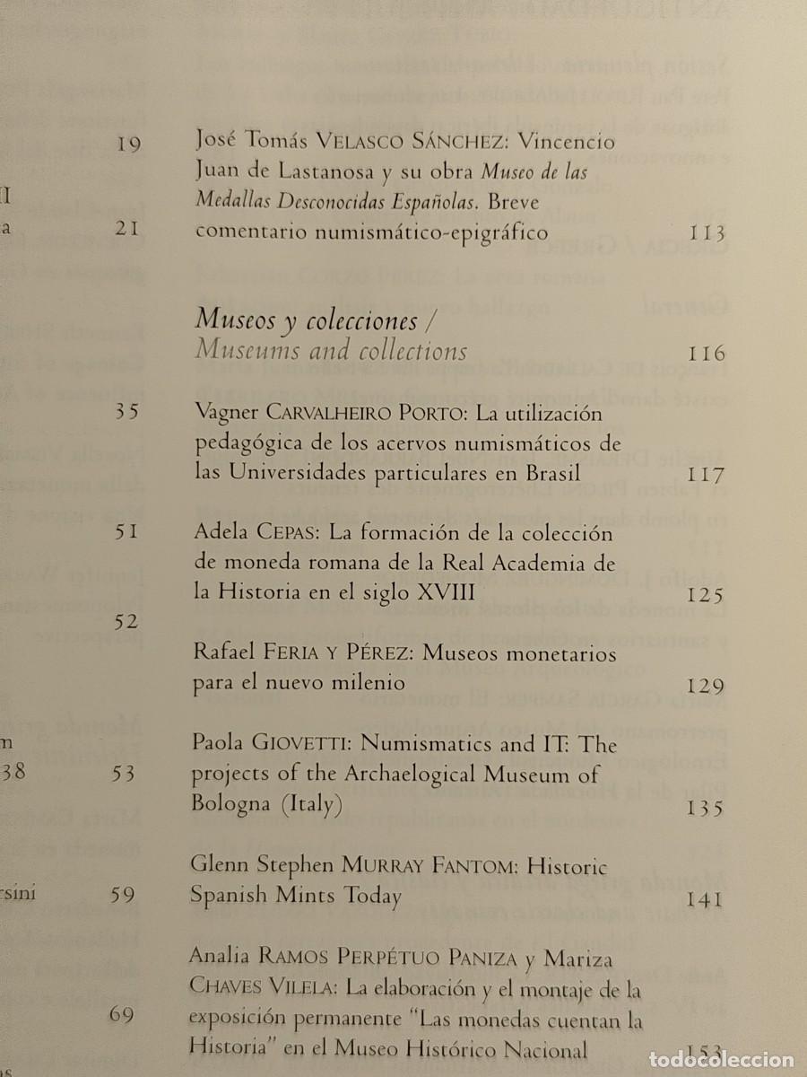 Libros de segunda mano: 2005. Numism&aacute;tica. Congreso Internacional. - Foto 7