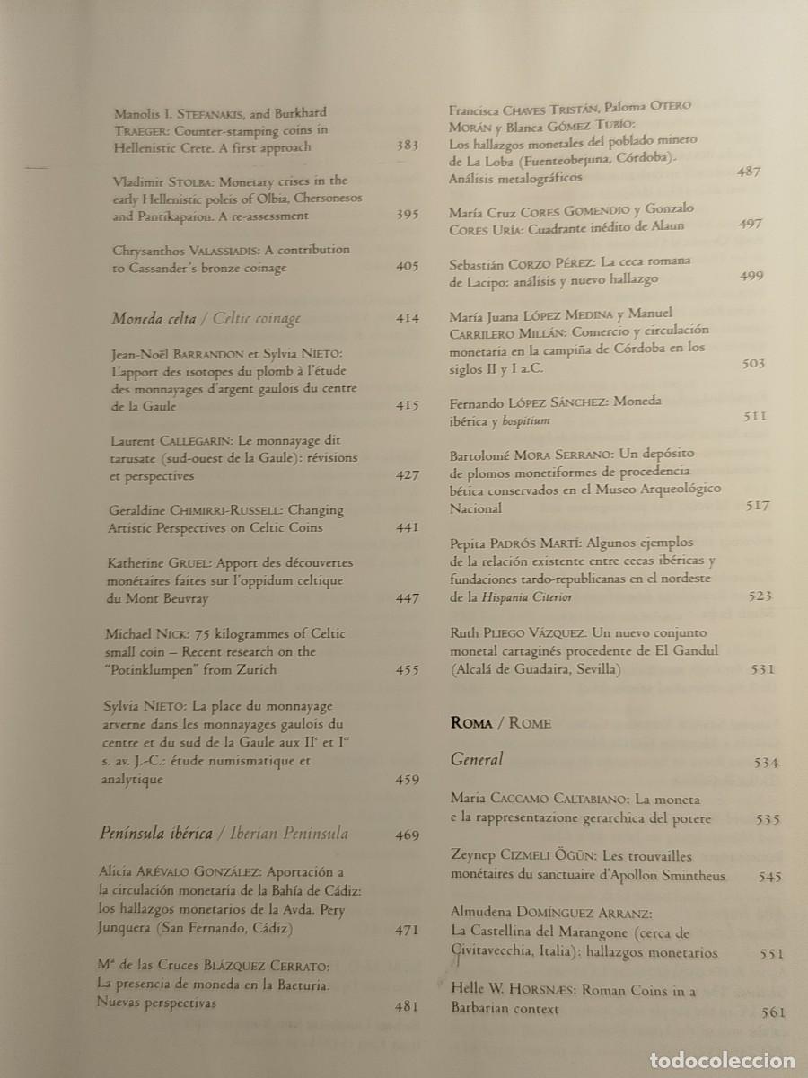 Libros de segunda mano: 2005. Numism&aacute;tica. Congreso Internacional. - Foto 10