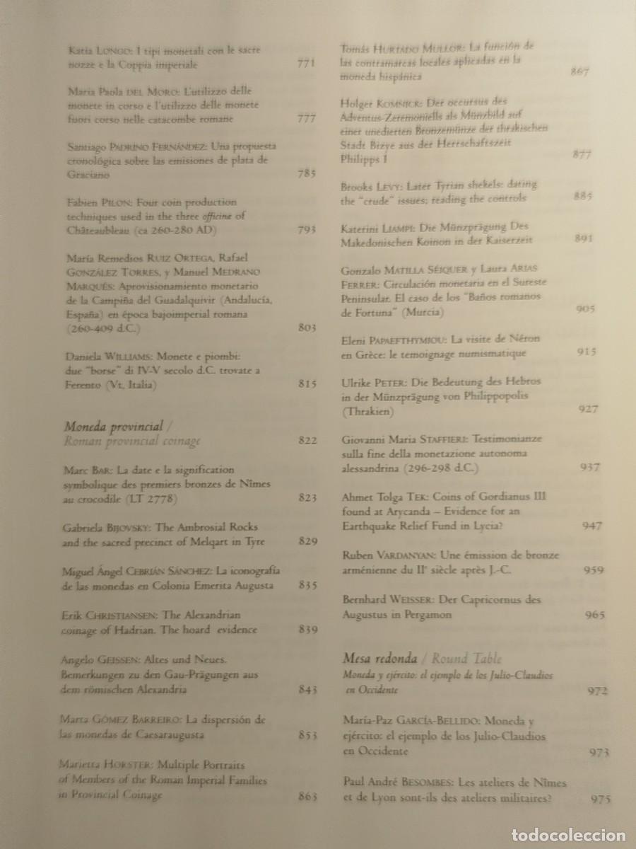Libros de segunda mano: 2005. Numism&aacute;tica. Congreso Internacional. - Foto 13