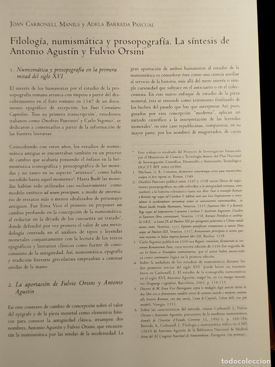 Libros de segunda mano: 2005. Numism&aacute;tica. Congreso Internacional. - Foto 15