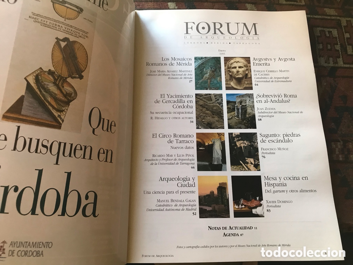 Libros de segunda mano: Augusto sumo Pont&iacute;fice. F&oacute;rum de Arqueolog&iacute;a. - Foto 5