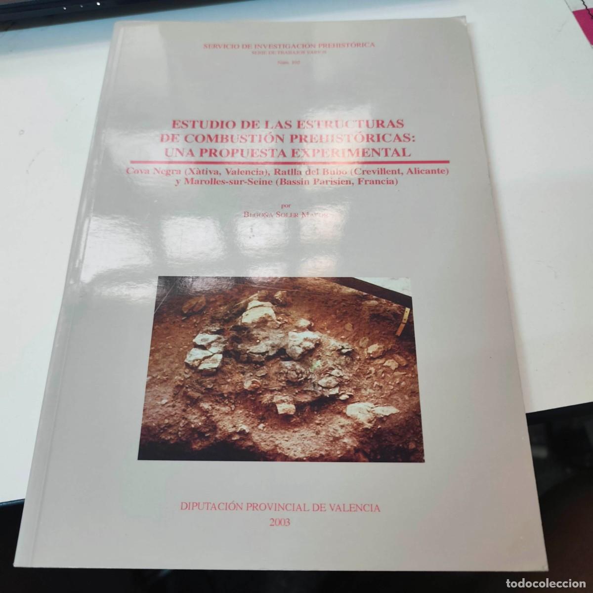 Libros de segunda mano: ESTUDIO DE LAS ESTRUCTURAS DE COMBUSTION PREHISTORICAS - Foto 1