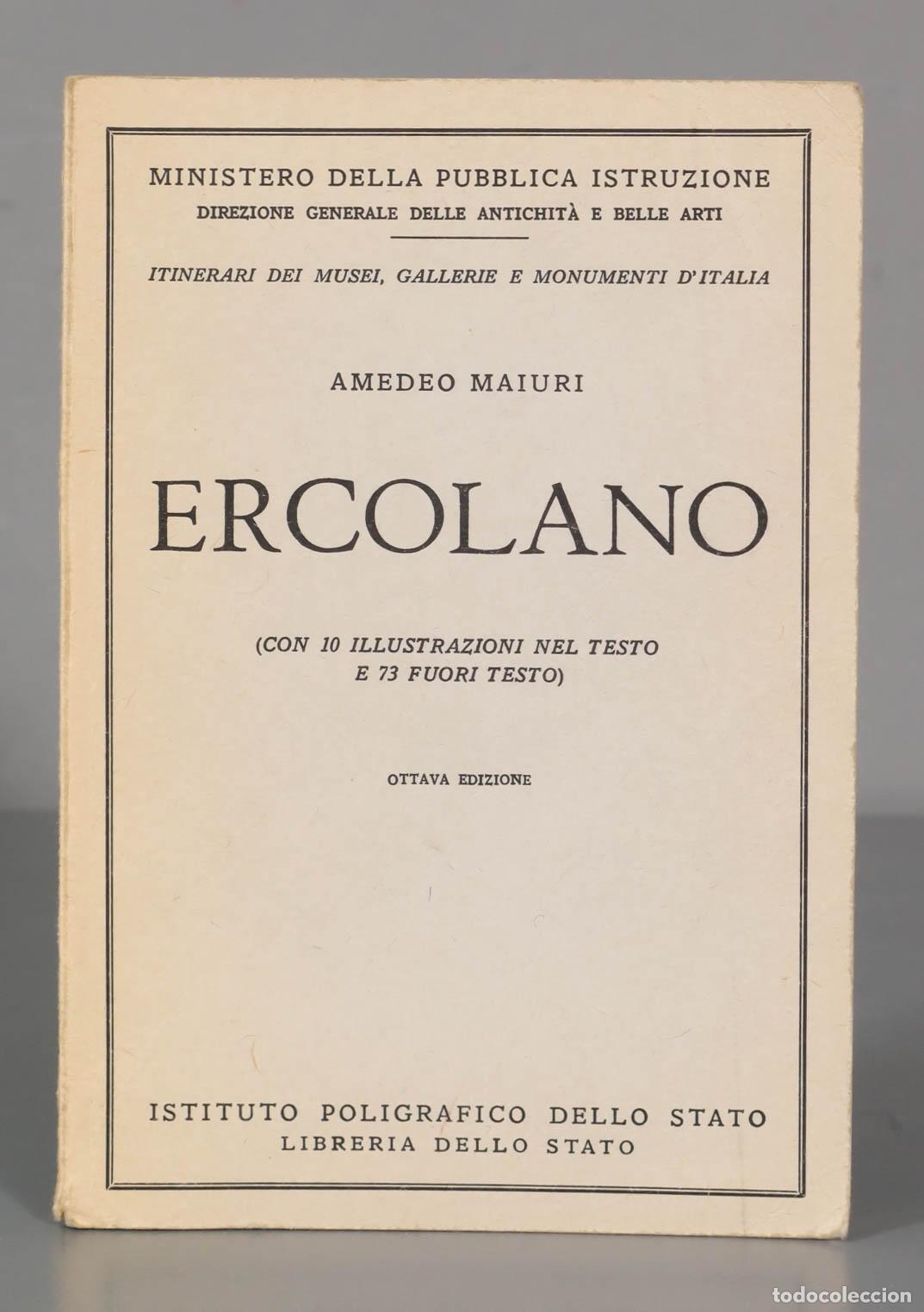 Libros de segunda mano: AMEDEO MATURI ERCOLANO - Foto 1