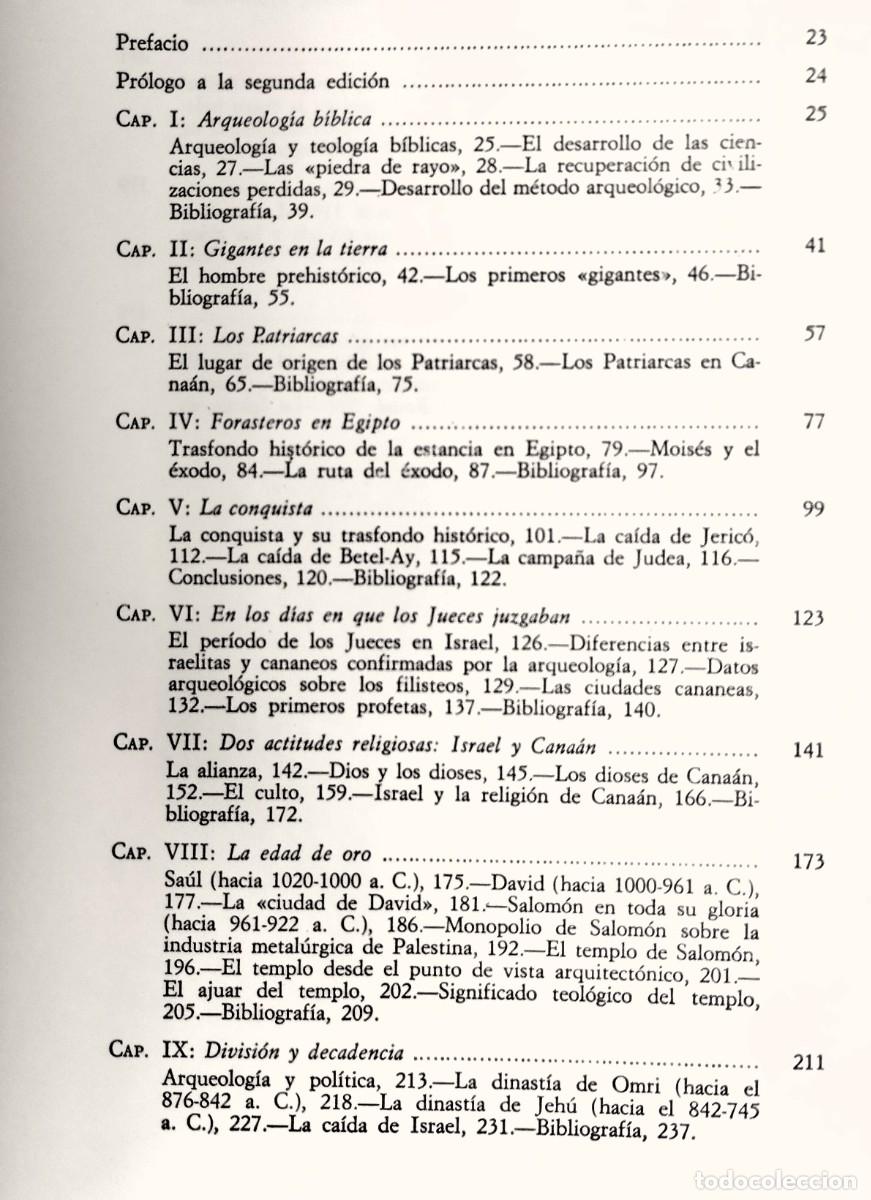 Libros de segunda mano: G. E. Wright, Arqueolog&iacute;a b&iacute;blica, ed. Cristiandad, 1975, - Foto 3
