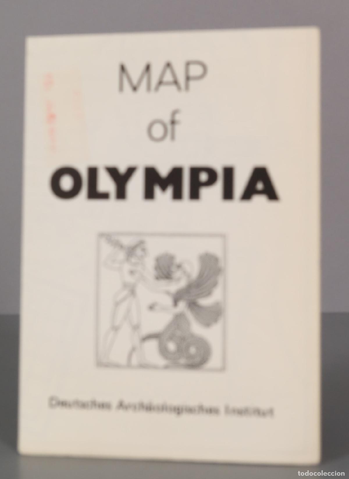 Libros de segunda mano: MAP OF OLYMPIA. ALEMAN - Foto 1