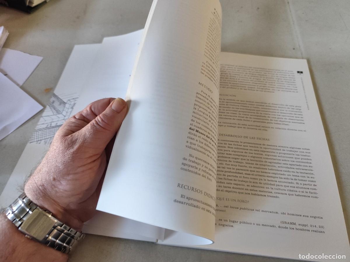 Libros de segunda mano: FORO DE CAESARAUGUSTA PROGRAMA DIDACTICO / LIBRO DEL PROFESOR / CMA 105 / - Foto 16